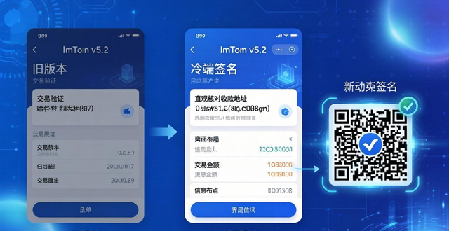 imToken冷钱包更新了什么？新旧版本对比一看就懂